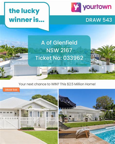yourtown prize home winners|Congratulations to the winner of .
